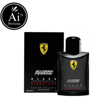 Scuderia Ferrari Black Signature Ferrari for men